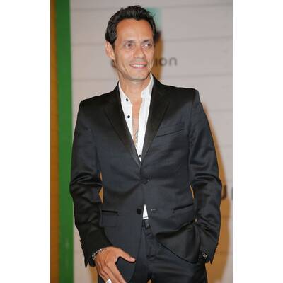 J.Lo auf einer Veranstaltung mit Marc Anthony und Casper Smart