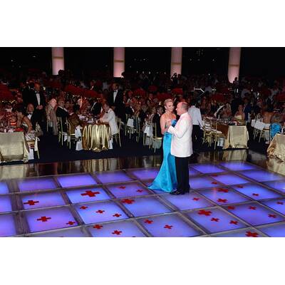 Charlène & Albert von Monace beim Rotkreuz-Ball
