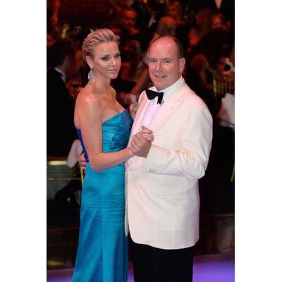 Charlène & Albert von Monace beim Rotkreuz-Ball