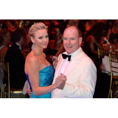 Charlène & Albert von Monace beim Rotkreuz-Ball
