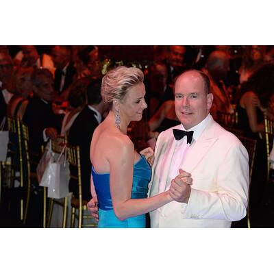 Charlène & Albert von Monace beim Rotkreuz-Ball