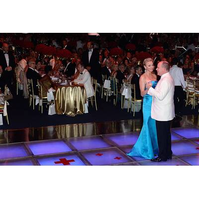 Charlène & Albert von Monace beim Rotkreuz-Ball