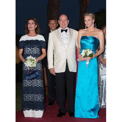 Charlène & Albert von Monace beim Rotkreuz-Ball