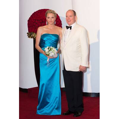 Charlène & Albert von Monace beim Rotkreuz-Ball