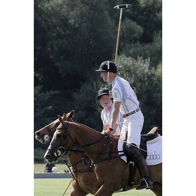 Prinz William & Harry beim Polo-Turnier in Ascot