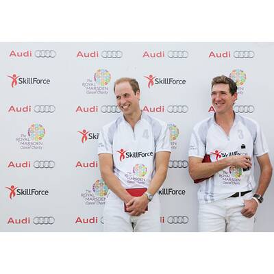 Prinz William & Harry beim Polo-Turnier in Ascot