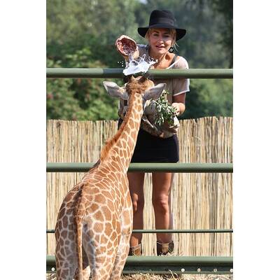 Sarah Connor hat ein Herz für Tiere