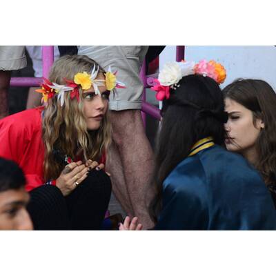 Cara Delevingne lässt die Sau raus