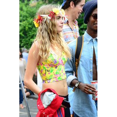 Cara Delevingne lässt die Sau raus