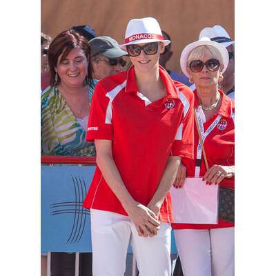 Fürstin Charlène und Albert wie frisch verliebt