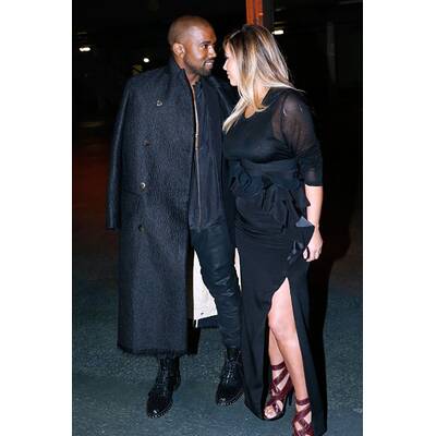 Kim Kardashian & Kanye West superhappy