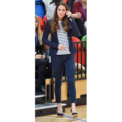 Herzogin Kate: Voller Einsatz beim Volleyball