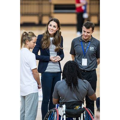 Herzogin Kate: Voller Einsatz beim Volleyball
