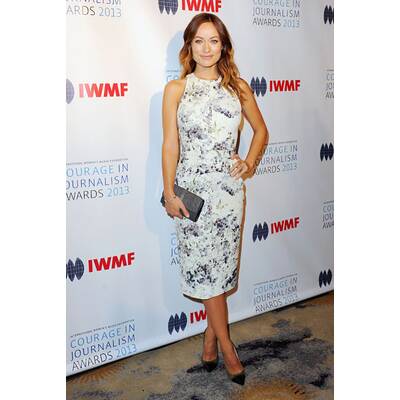 Olivia Wilde strahlt mit Mini-Babybauch