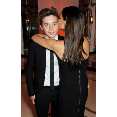 Victoria Beckham mit Sohn Brooklyn