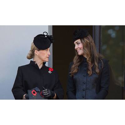 Herzogin Kate beim Volkstrauertag