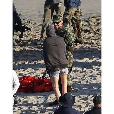 Bradley Cooper & Suki Waterhouse schmusen am Filmset