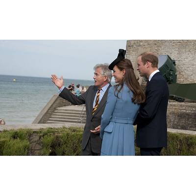 Kate & William treffen Veteranen am D-Day