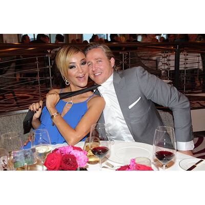 Verona Pooth mit Mann Franjo und Sohn Diego bei 