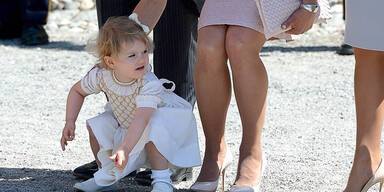 Prinzessin Leonore:  Das war  ihre Taufe