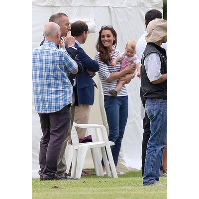 Herzogin Kate & Prinz George bei Williams Poloturnier