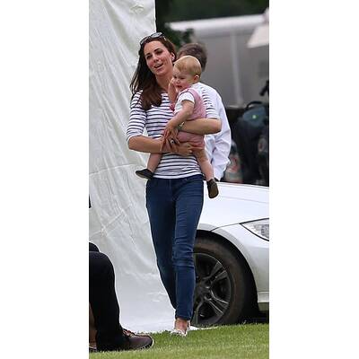 Herzogin Kate & Prinz George bei Williams Poloturnier