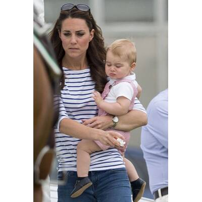 Herzogin Kate & Prinz George bei Williams Poloturnier