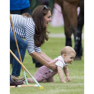 Herzogin Kate & Prinz George bei Williams Poloturnier