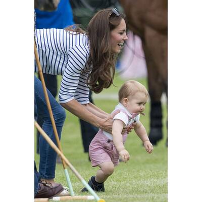 Herzogin Kate & Prinz George bei Williams Poloturnier