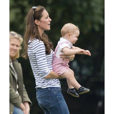 Herzogin Kate & Prinz George bei Williams Poloturnier