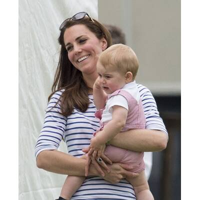 Herzogin Kate & Prinz George bei Williams Poloturnier