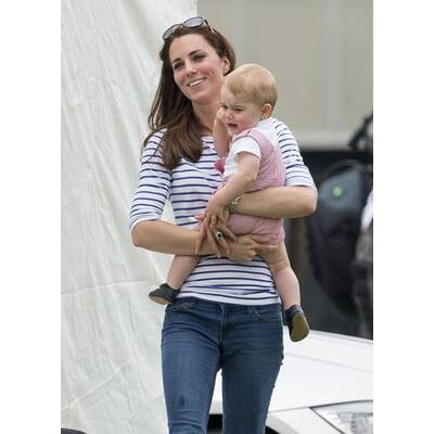 Herzogin Kate & Prinz George bei Williams Poloturnier