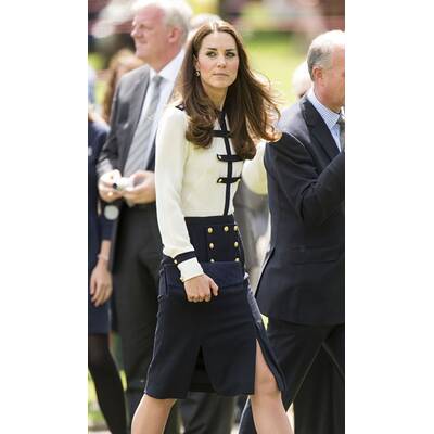 Herzogin Kate schockiert mit extrem schlanker Figur