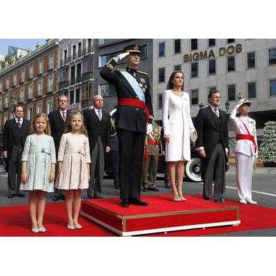König Felipe: Seine Vereidigung