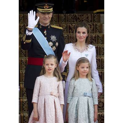 Königin Letizia beim Thronwechsel in Spanien