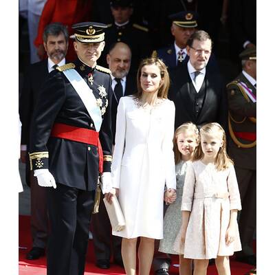 Königin Letizia beim Thronwechsel in Spanien