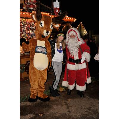 Cara Delevingne in Weihnachts-Stimmung