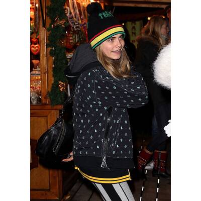 Cara Delevingne in Weihnachts-Stimmung