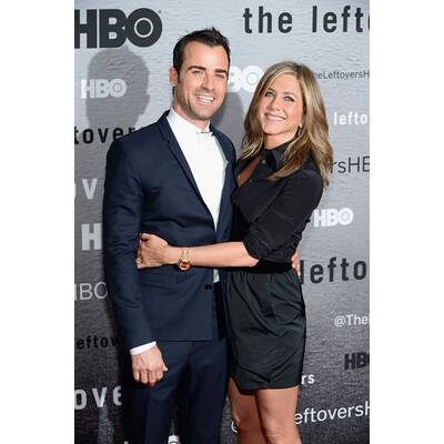 Jennifer Aniston & Justin Theroux verliebt bei Premiere