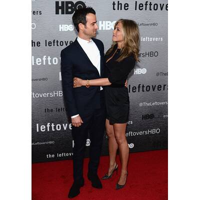 Jennifer Aniston & Justin Theroux verliebt bei Premiere
