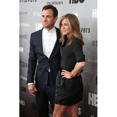 Jennifer Aniston & Justin Theroux verliebt bei Premiere