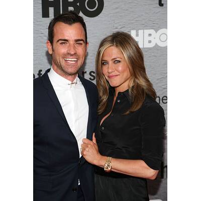 Jennifer Aniston & Justin Theroux verliebt bei Premiere
