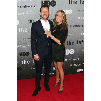 Jennifer Aniston & Justin Theroux verliebt bei Premiere