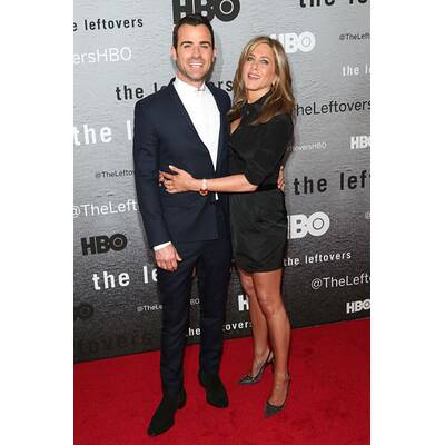 Jennifer Aniston & Justin Theroux verliebt bei Premiere