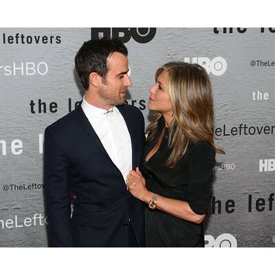 Jennifer Aniston & Justin Theroux verliebt bei Premiere