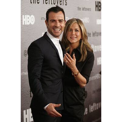 Jennifer Aniston & Justin Theroux verliebt bei Premiere