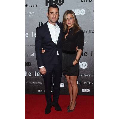 Jennifer Aniston & Justin Theroux verliebt bei Premiere