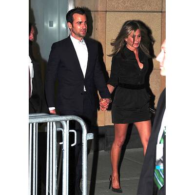 Jennifer Aniston & Justin Theroux verliebt bei Premiere