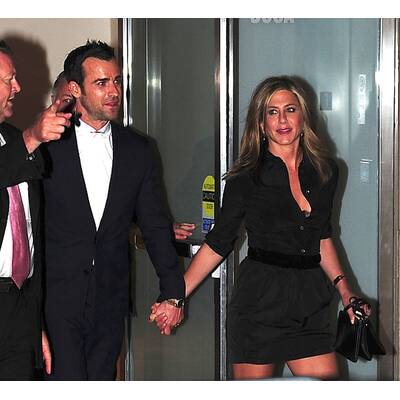 Jennifer Aniston & Justin Theroux verliebt bei Premiere