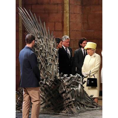 Queen Elizabeth besucht das 